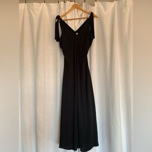 Wilfred Preface Midi Dress in Black